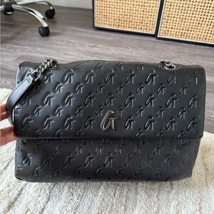 Glam-Aholic XL Monogram Flap/ Shoulder Bag